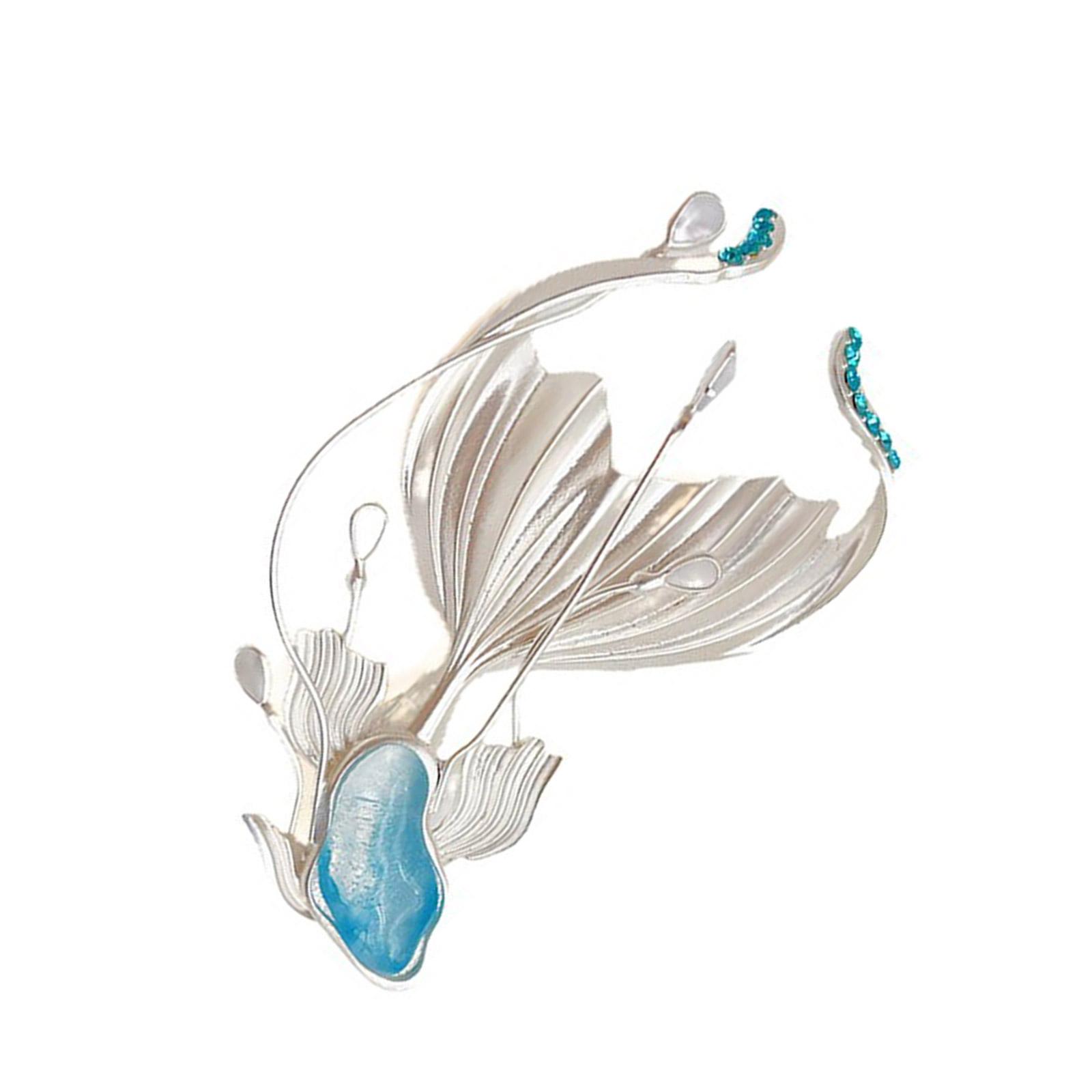 

Стильная брошь Многофункциональный аксессуар Красивый значок в виде рыбы Брошь-рыба Идеально подходит для любителей моды Подарок