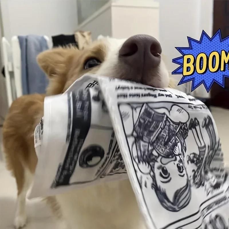 1PC Squeaky Plush Dog Toys, Pet Chew Toys for Small Breeds and Puppies, Fun for Indoor and Outdoor