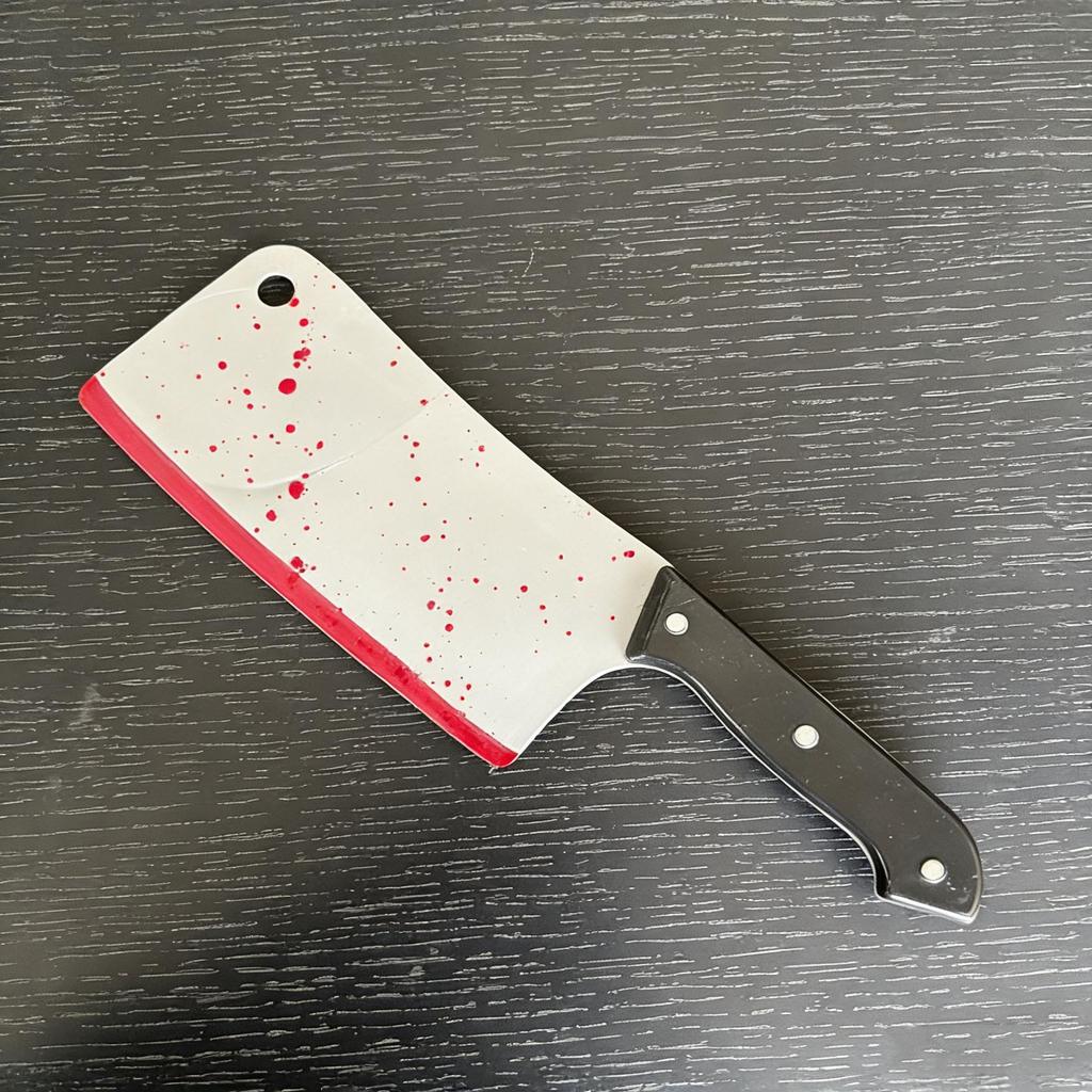 Halloween Blood-Tipped Decorative Knife for Prank and Ghost Festival