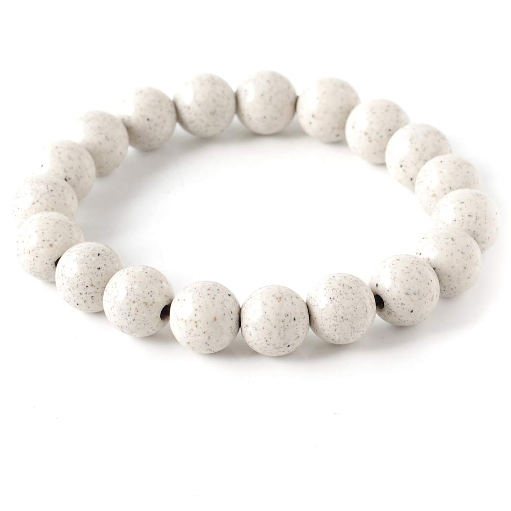 

Hokutolite Bracelet 10mm Made in Taiwan Negative Ion Measured Radium Inner Diameter [GOLD STONE] Approx. 16.5cm