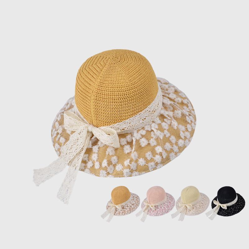er Breathable Sun Protection Straw Hat Vacation Wide Tassel Brim Woven Women's Beach Hats