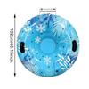1Pc Inflatable Ski Ring Thicken Pvc Winter Snow Tube with Handle Durable Snow Sled Board Adult Children's Outdoor Skiing Ring