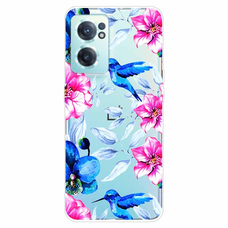 Phone Case For OnePlus Nord CE 2 5G Cover TPU Silicone Soft Cartoon Clear Case for One Plus 10 Pro / CE2 5G Transparent Coque