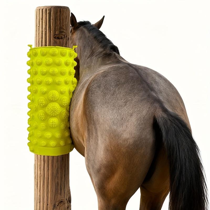 Horse Scratching Pad Set - Integrated Livestock Scratching & Massage Solution, Economical DIY Horse Scratching Post