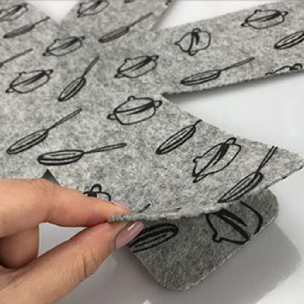 3 Pcs Pot Pan Protector Cookware Protectors Non-stick Protection Pan Separators Pads Separate and Protect Surfaces for Cookware