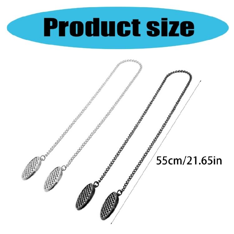 Flexible Bib Holder Clips Mask Chain Holder Adjustable Length Tissue Clip Essential Accessory