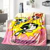 1pc Powerpuff4 Blanket, Gift, for Men and Women, Soft Blanket, Good for Sofa Bed Couch Travel, Lightweight Flannel Blanket