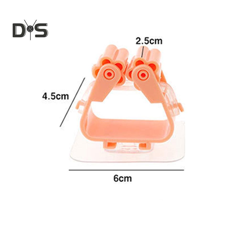 Wall Mounted Mop Holder Brush Broom Hanger Storage Rack Room Kitchen