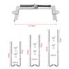 Car Battery Fixing Bracket Holder with J Bolt Adjustable Battery Mount Hold Down Kit Anti Shake Heavy Duty Stainless Steel Bolt