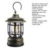 Retro Shape Outdoor Camping Light IPX4 Waterproof Type-C Fast Charging Hook Design Tent Lamp Multifunctional Handheld Outdoor Light