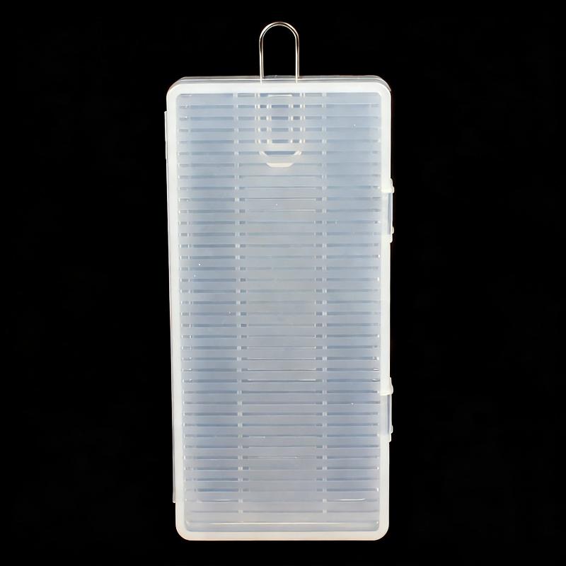1Pc 12x AAA Battery Storage Box Hard Case Holder 8x 18650 Rechargeable Battery Power Bank Plastic Case Transparent Organizer