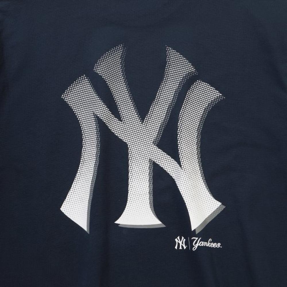 New Era New York Yankees HalfTon T shirT Navy 15147536