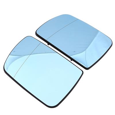 Blue Left/Right Side Rearview Heated Mirror Glass for BMW X5 E53 2000-2006