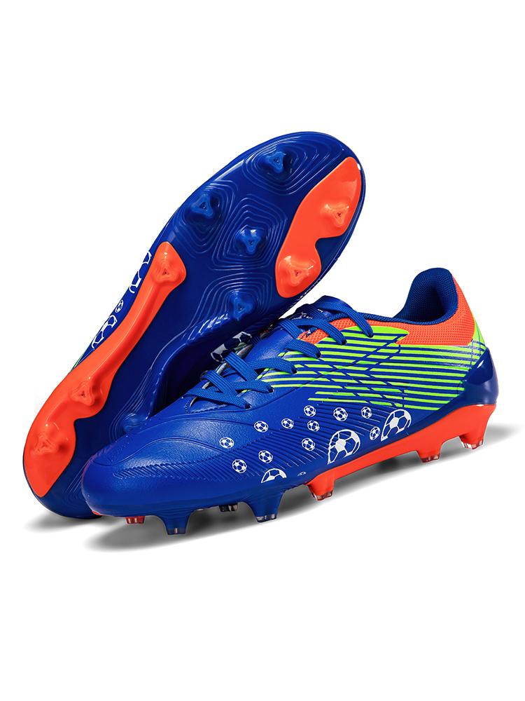 Men Long Spike Football Shoes Soccer Boots Suitable for Outdoor Sport Training of Teenager Featuring Big Size Soccer Shoes