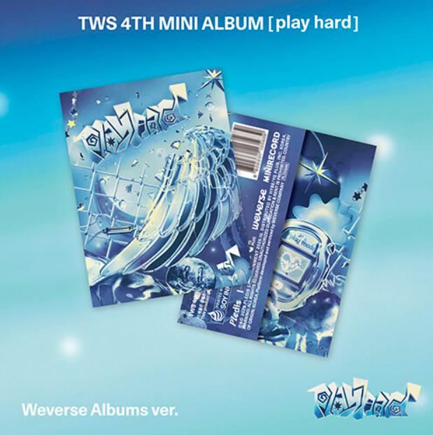[Pre-Order] TWS Mini 4th Album “play hard” (Weverse Albums Ver.) | K-Pop Weverse Albums ver