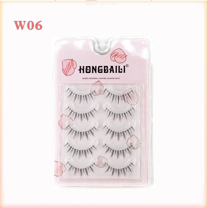 Hong Baili Oblique Flying Fox Series Natural Dense Eyelash Extensions