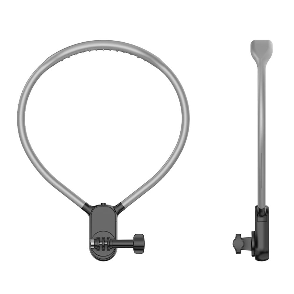 FLYMILE For DJI Osmo Action 5 Pro/Pocket 3/Insta360 GO 3S/GoPro Hero 13 POV Shooting Neck Mount Holder Bracket