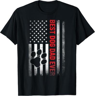 Lustiges Papa Vatertag Hunde Papa T-Shirt