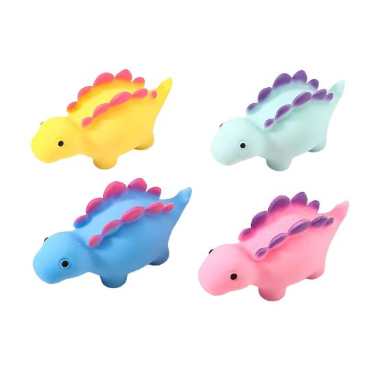 Cartoon Dinosaurier Quetschspielzeug Angstlinderung Stegosaurus Sensorisches Spielzeug Weicher Dehnbarer Mehl Stressball Home Office Worker Entspannungswerkzeug