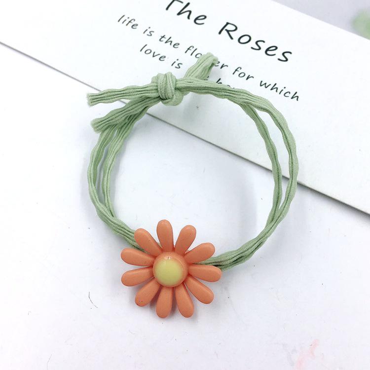 Beautiful Ins Women Daisy Hair Rope Headband With High-elastic Korean Rubber Band