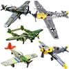 Moderne Bewaffnete Hubschrauber Bausteine USA Apache AH-64 Flugzeug Armee Feuer SWAT Polizei Flugzeug Modell Steine Kampfhubschrauber Montage Spielzeug