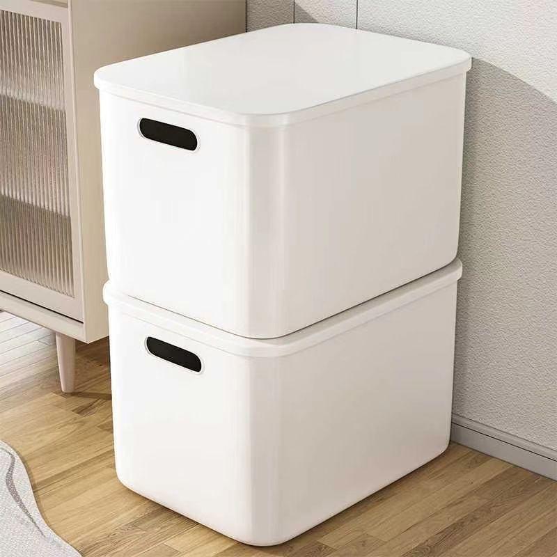 Thickened Transparent Plastic Storage Box Extra Large Clothes Toys Organizer Box with Lid Storage Container Snacks Storage Bin