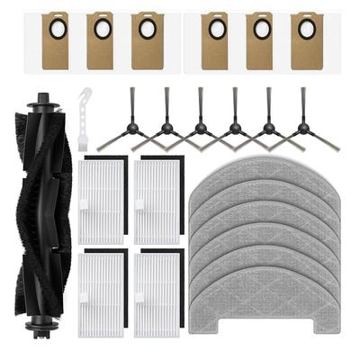 A78E-24 Pcs For MONSGA MS1 MAX Robotic Vacuum Cleaner Parts Main Side Brush Mop Filter Dust Bags