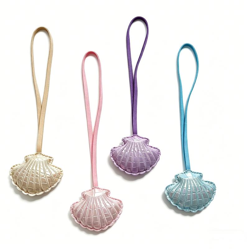 Summer Beach Bag Hanging Decoration Shell Key Chains Women Girls Key Ring Pendants For Handbag Decor Diy Jewelry Gifts