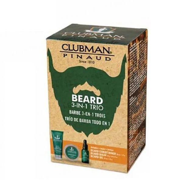Clubman - Beard 3-in-1 Trio Set 1 set