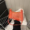 Fashionable Pvc Underarm Bag Transparent Shoulder Bag Waterproof Messenger Bag Handbag Phone Bag Women Lipstick Key Storage Bag
