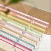 Acrylic Rainbow Transparent Stool - Nordic Style Entryway Shoe Bench, Creative Home Use for Bedroom and Balcony Furniture Bench