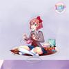 Japan Anime Doki Doki Acrylic Stand Model Hot Figure Cosplay Plate Holder Topper Birthday Fans Christmas Desk Decor Plate Gift