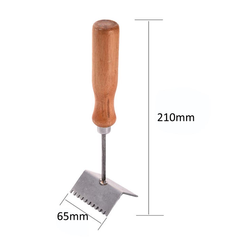 Novo Queen Bee Excluder Ninho Quadro Limpeza Pá Limpador Equipamento Apicultura