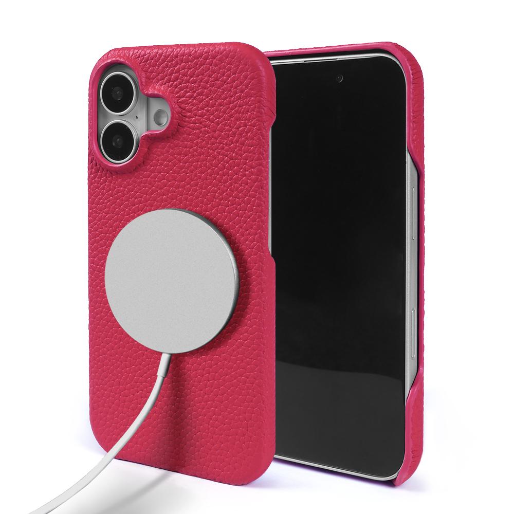 Magnetic Genuine Real Leather Case for Iphone 17 Pro Max Air 16 17e 16e 15Pro 14 13 12 Mini For Magsafe Phone Cases Back Cover
