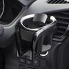 2 in 1 Car Cup Holder Phone Holder for Air Vent Multifunctional Beverage Stand Adjustable Organizer for Road Trips and Commuting