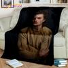 HD Printing Joe Keery Actor 3D Blanket,Soft Throw Blanket for Home Bedroom Bed Sofa Picnic Travel Office Rest Cover Blanket Kids