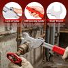 Large Opening Bathroom Spanner Aluminum Zinc Zinc Alloy Plumbing Wrench Faucet Wrench  Sink Installation