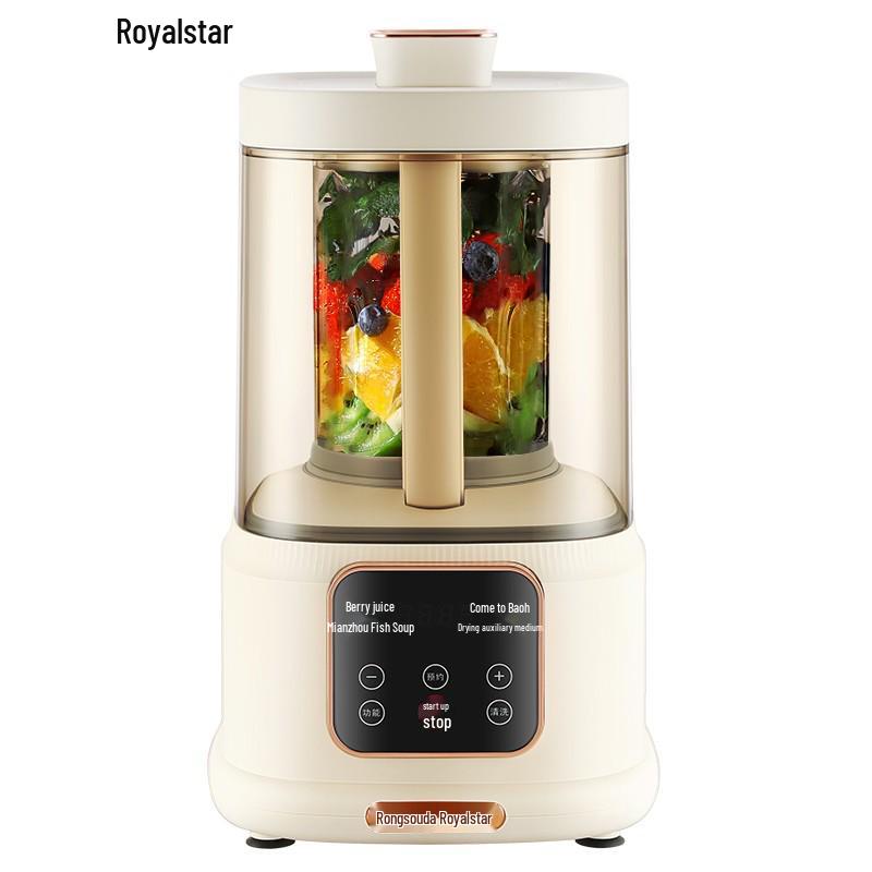 Ronshen Quiet Multi-Function Soy Milk Maker, Meat Grinder, and Baby Food Processor