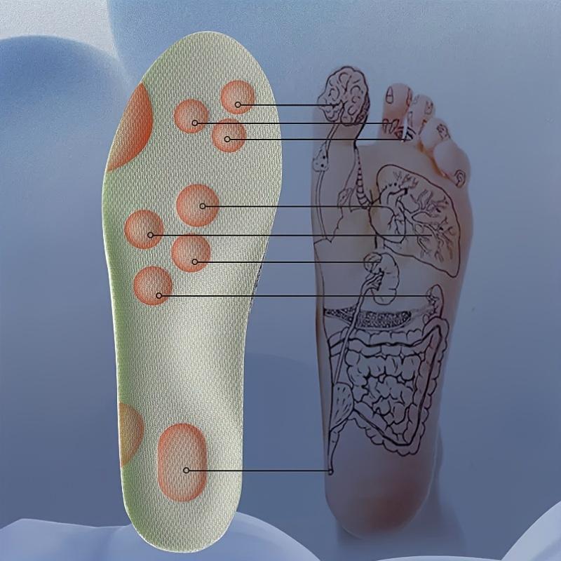 1pair 4D Sport Insoles Soft High Elasticity Shoe Pads Breathable Running Basket Shoe Sole Arch Support Orthopedic Inserts Unisex