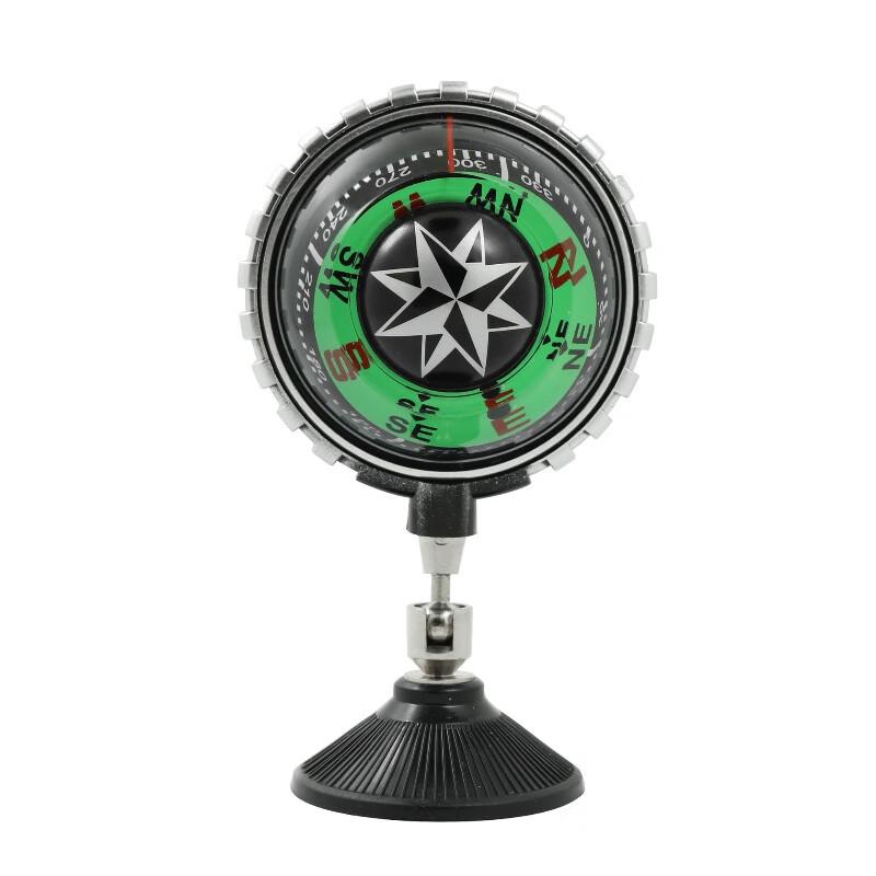 JIANGJUN LC530 Car Compass with Suction Cup One Size