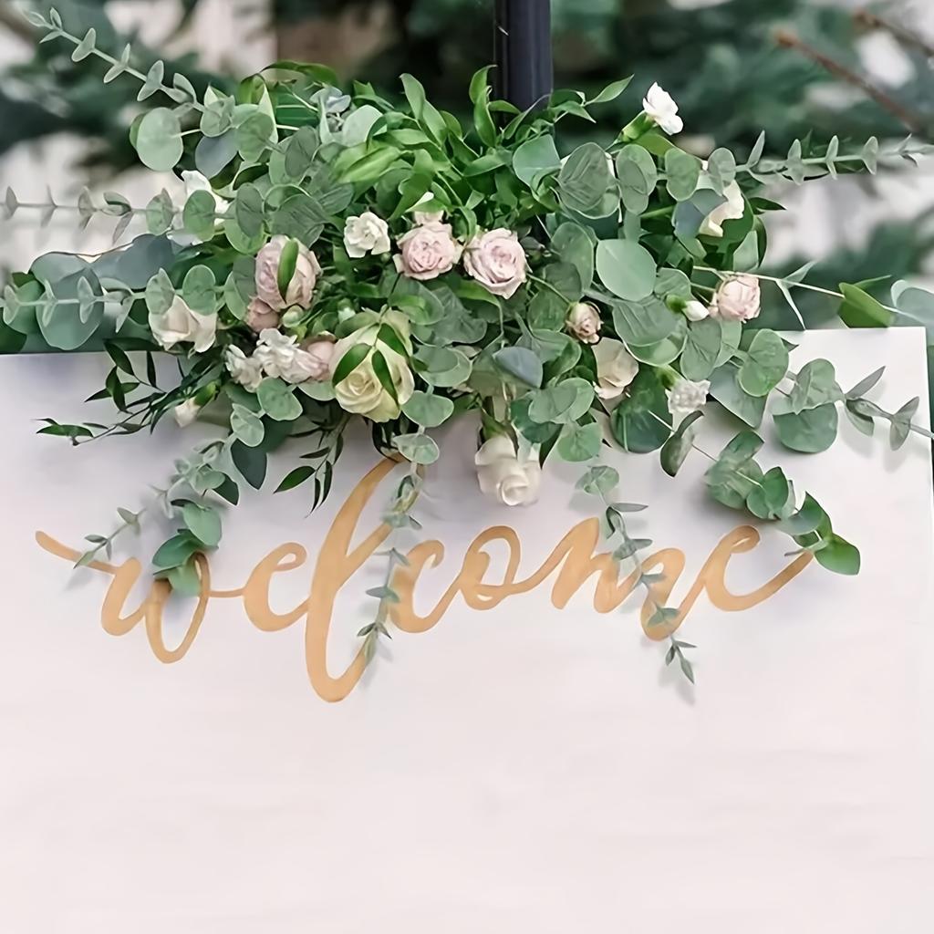 20pcs Artificial Eucalyptus Stems - Realistic Green Leaf Branches, Perfect for Wedding, Home & Office Decor, Artificial Plants for Home Decor
