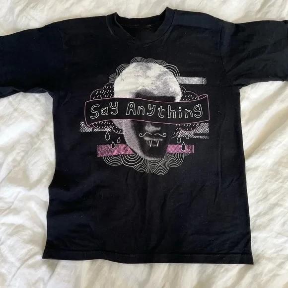 Say Anything Band Album Unisex Black T-Shirt Full Size BL1871