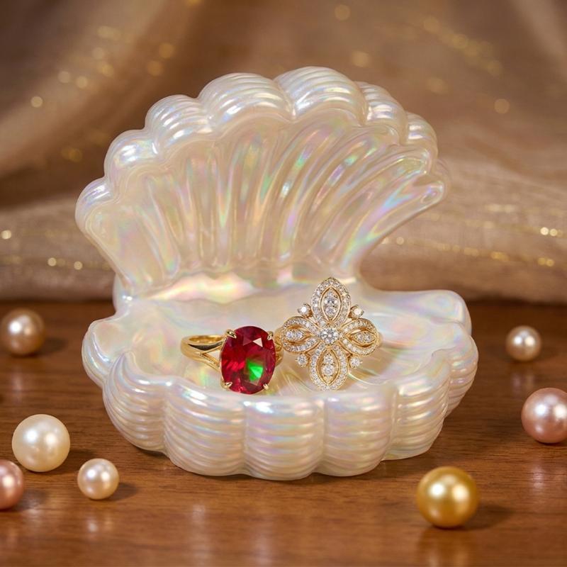 Marine Theme Plate Silicone Mold Shell Shape Resin Tray Mould For Resin Casting Making Candle Jewelry Storage Tray