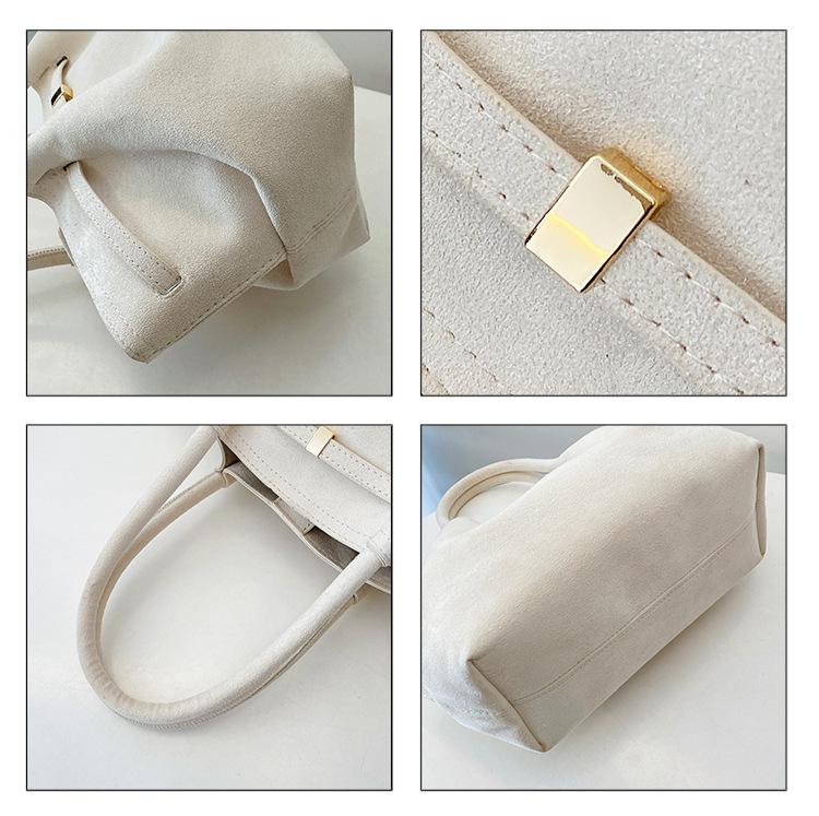 2025 Dámská retro matná taška: High-End, Jednoduchá, Jednoramenná Kabelka