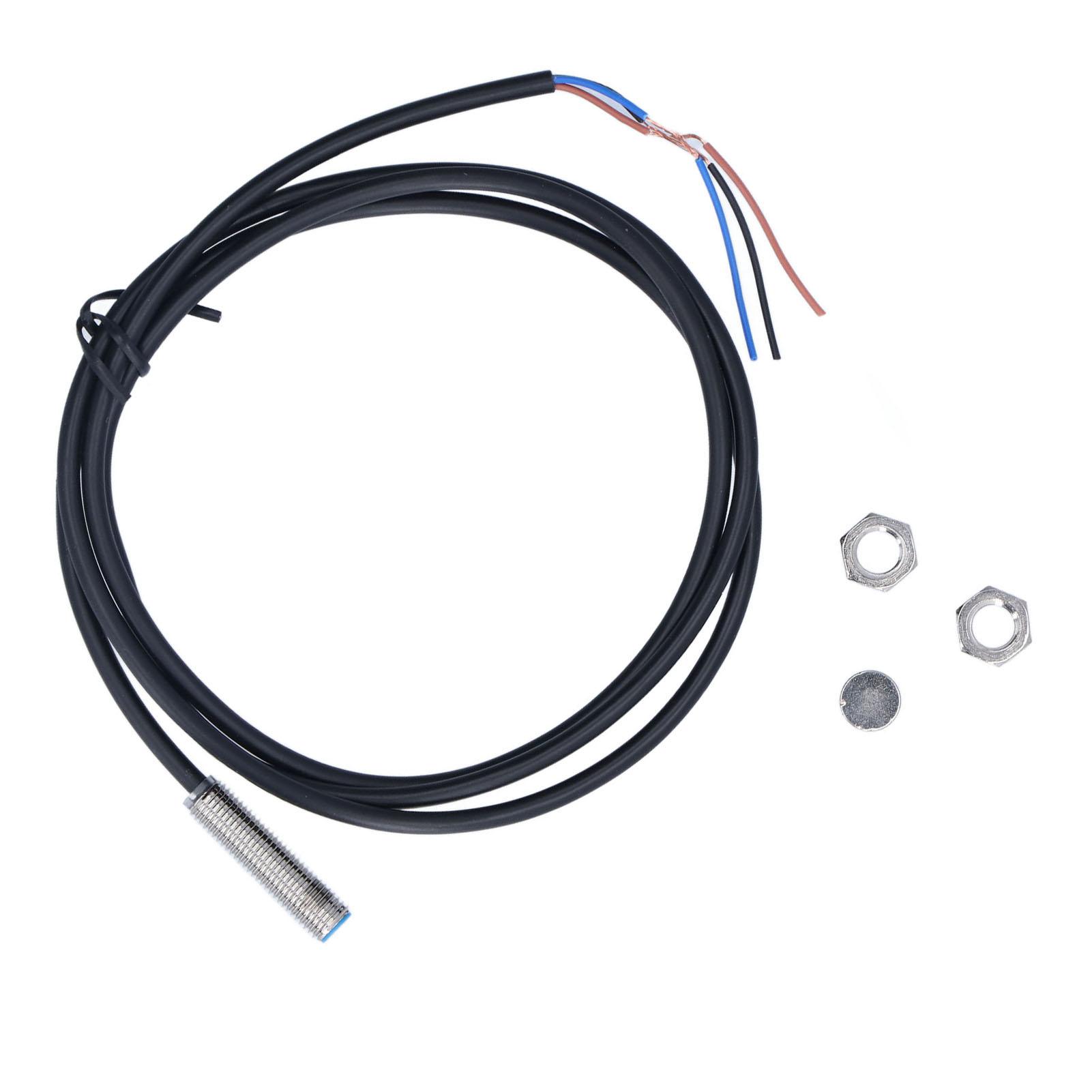 

10 Set Inductive Proximity Switch Magnetic Hall Detector Sensor M8 NPN NO DC5‑30V NJK‑5001C