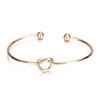 Braccialetti in acciaio inossidabile vintage da uomo alla moda intrecciati con trama intrecciata per donna, gioielli dichiarazione streetwear goth regali