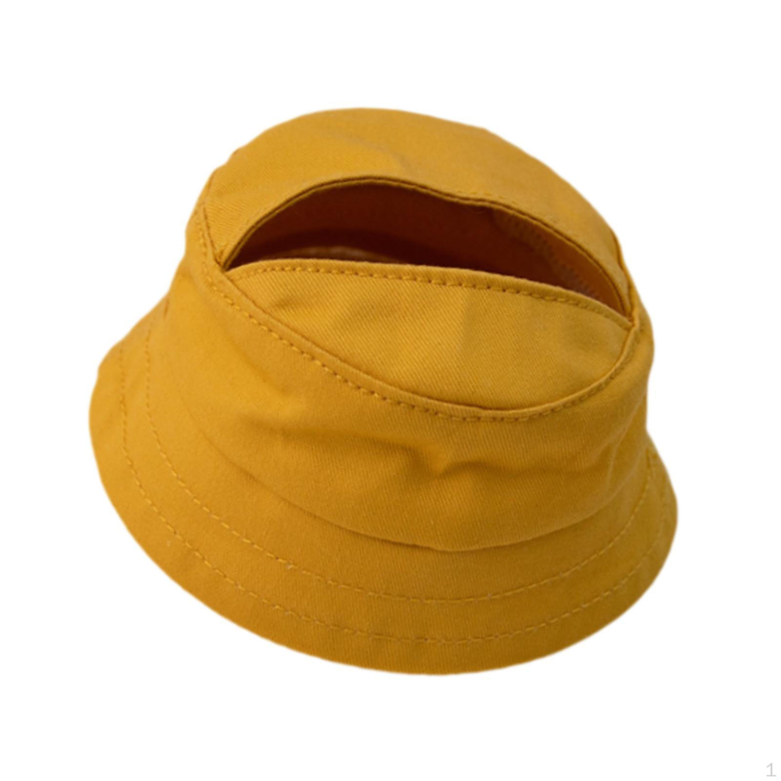 Кукольная шляпа для 15см 17см - персонализируйте образ своей куклы жёлтый