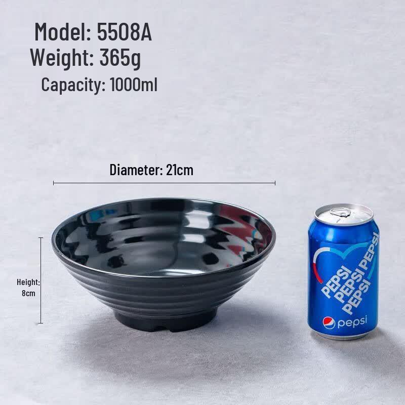 JINMEILI Melamine Japanese Ramen Noodle Bowl