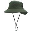 Connectyle Mens Women Lightweight UPF 50+ Wide Brim Safari Quick Dry Sun Hat Female UV Protection Fishing Hat with Strap Cool