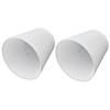 2PCS Decorative Clip On Design Lampshade Fabric Lightweight Chandelier Lamp Shades Wall Lamp Shade Living Room